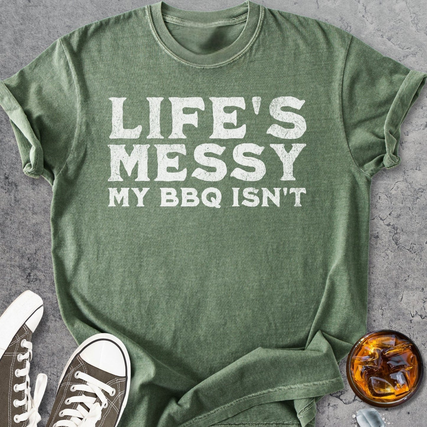 Life's Messy - Vintage Heavyweight Tee