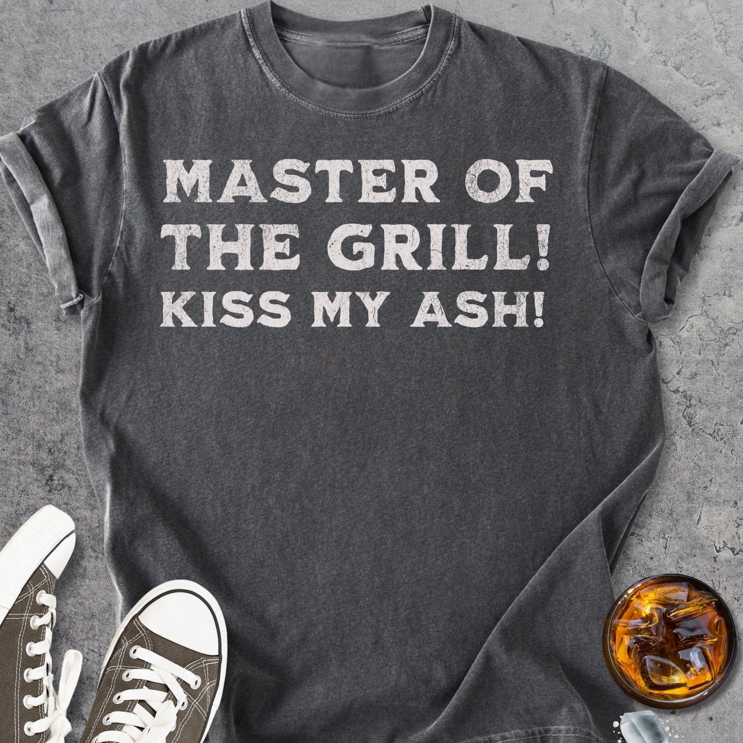 Master Of The Grill - Vintage Heavyweight Tee