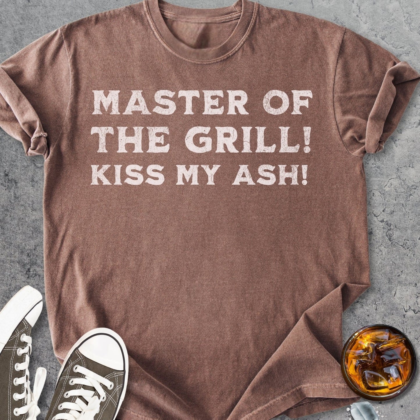 Master Of The Grill - Vintage Heavyweight Tee