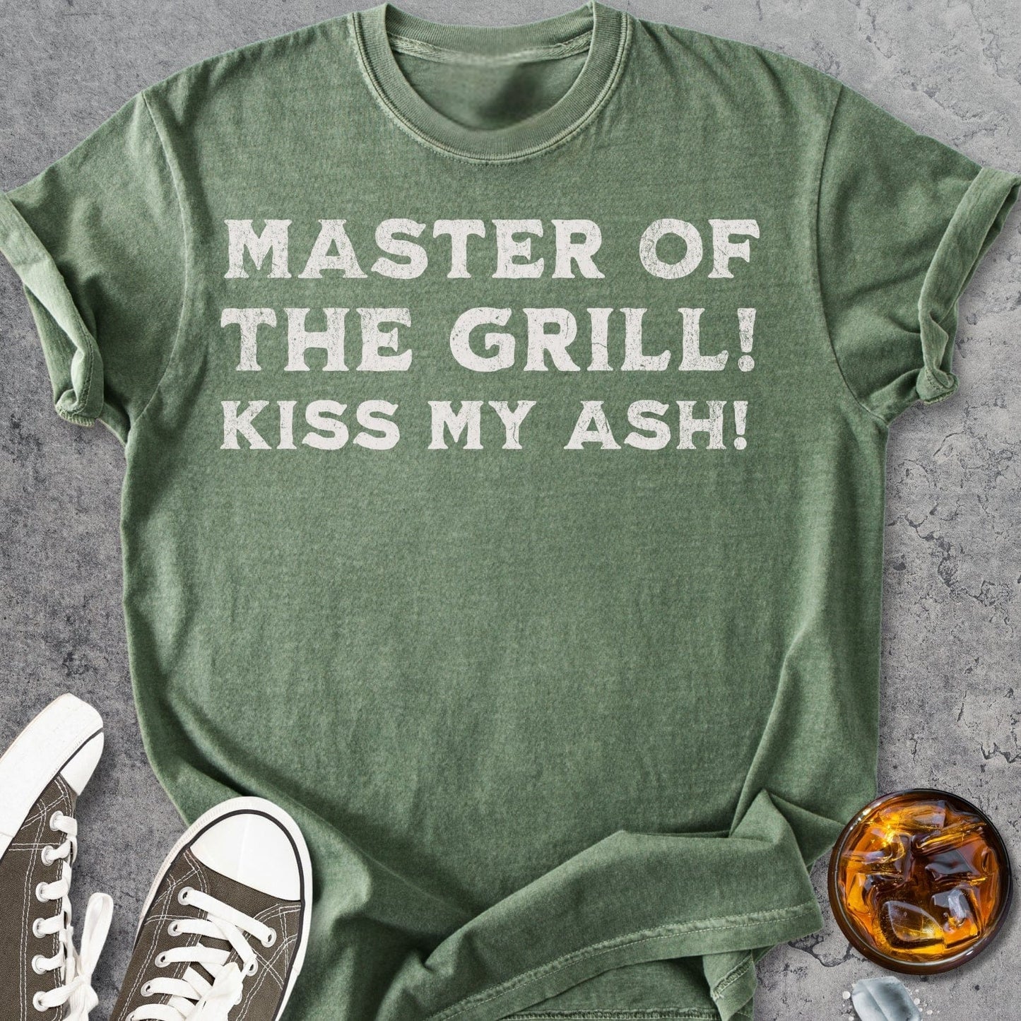 Master Of The Grill - Vintage Heavyweight Tee
