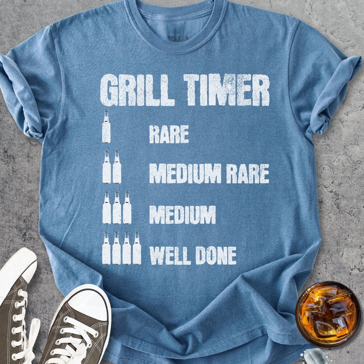 Grill Timer - Vintage Heavyweight Tee