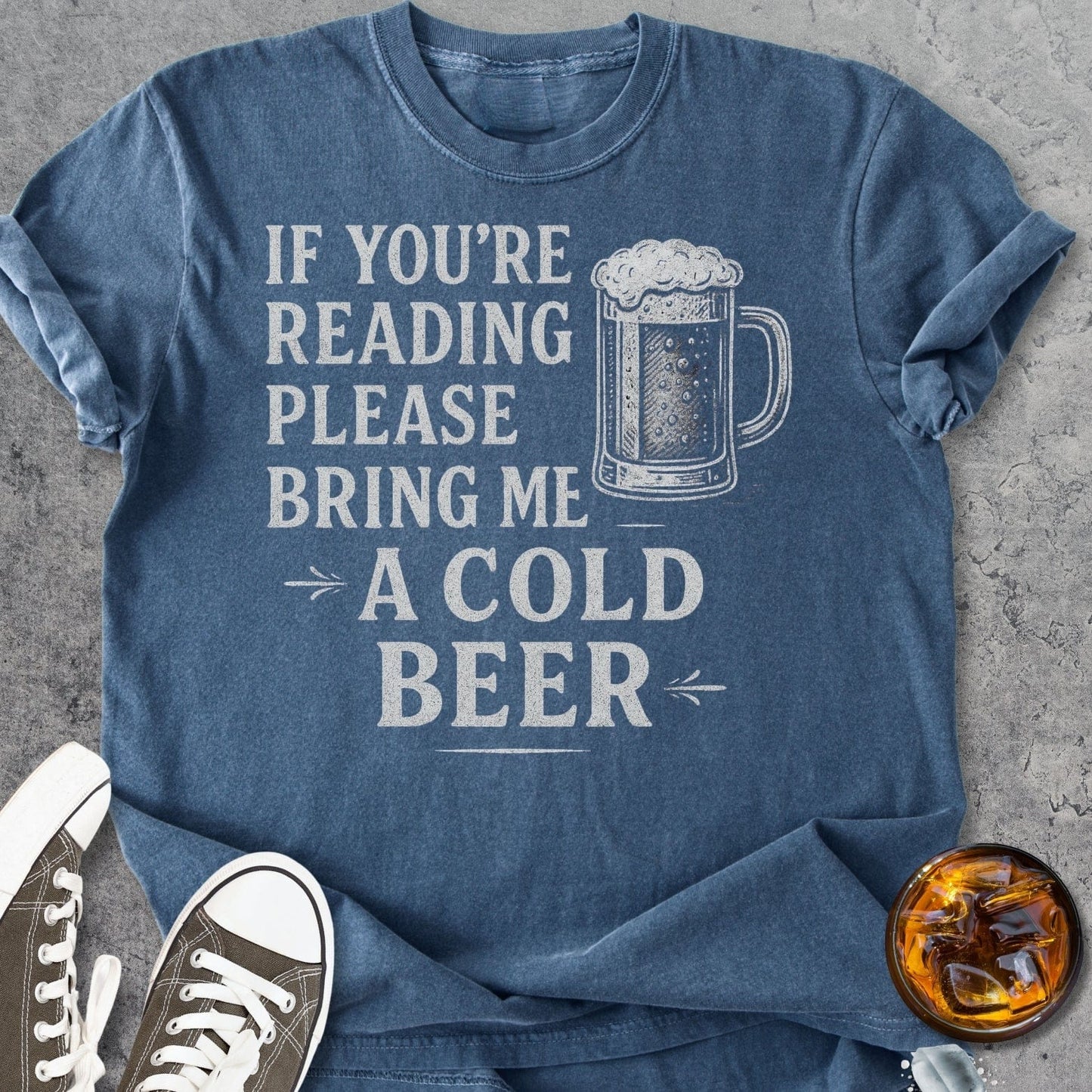 If Youre Reading this - Vintage Heavyweight Tee