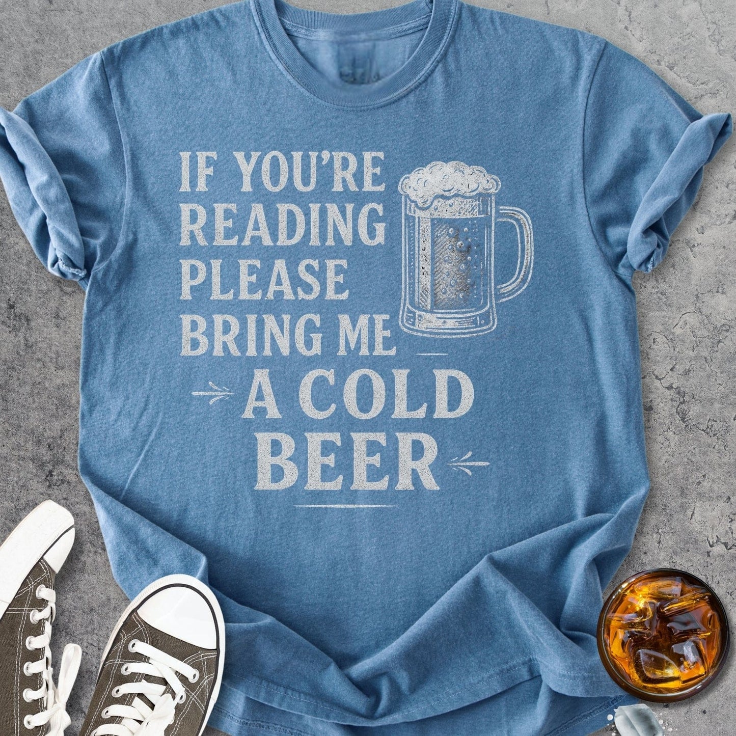 If Youre Reading this - Vintage Heavyweight Tee