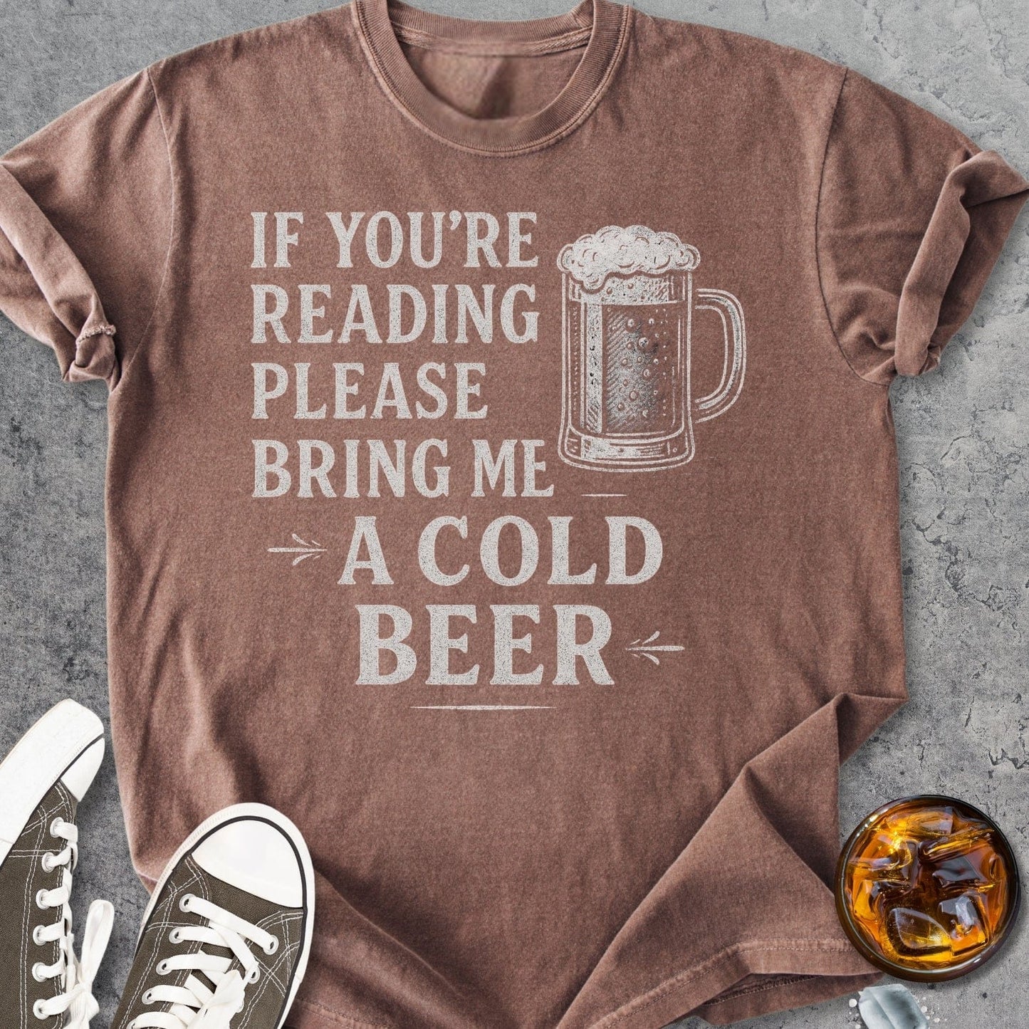 If Youre Reading this - Vintage Heavyweight Tee