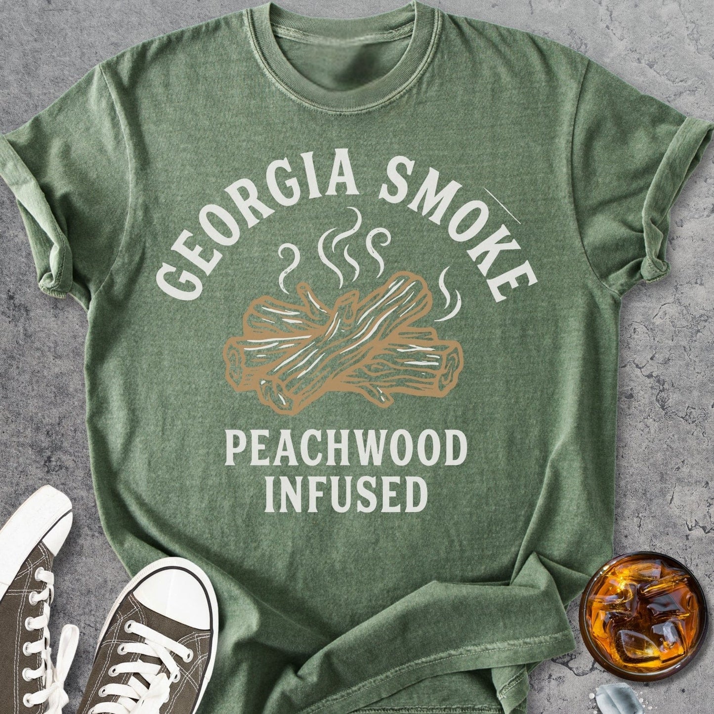 Georgia Smoke - Vintage Heavyweight Tee