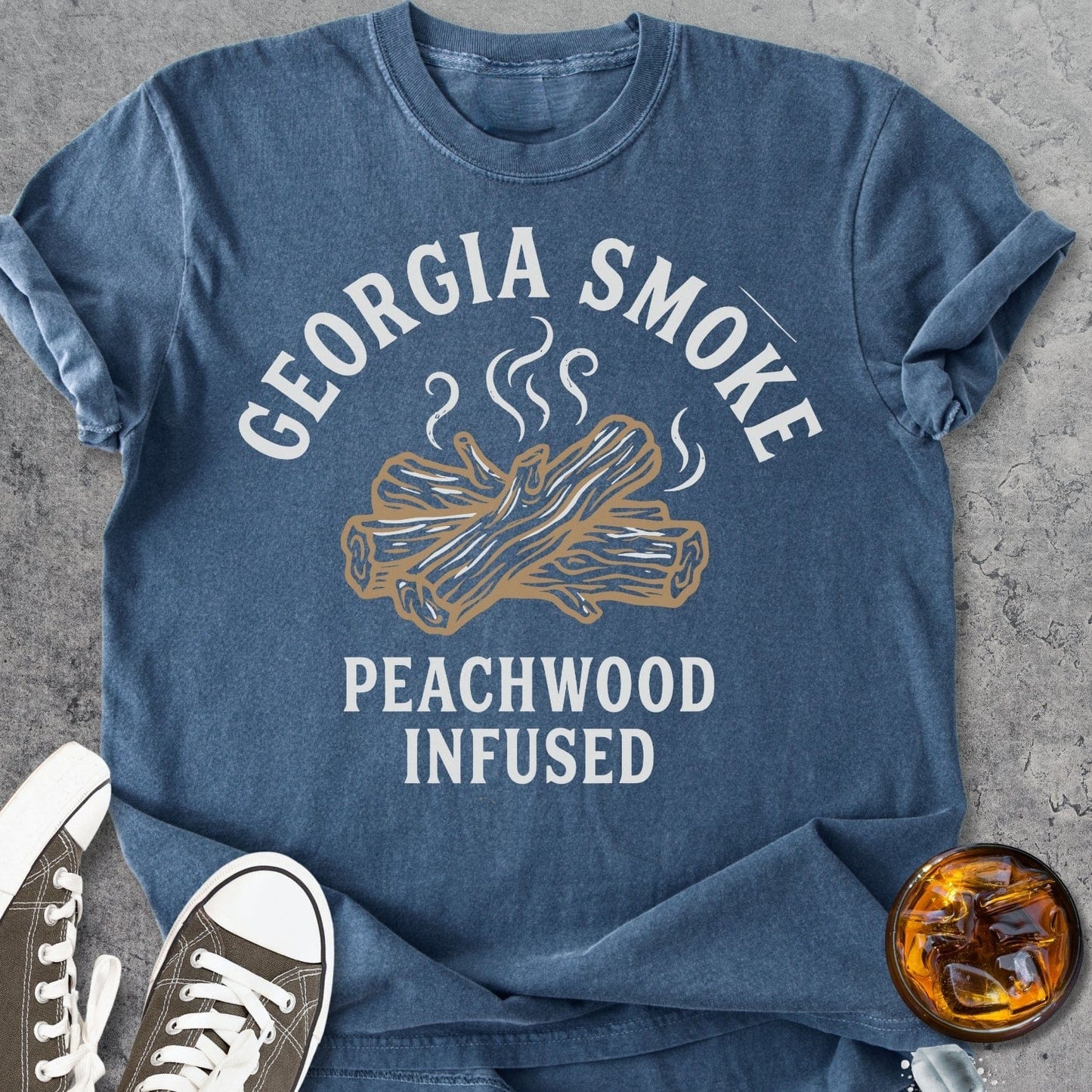 Georgia Smoke - Vintage Heavyweight Tee