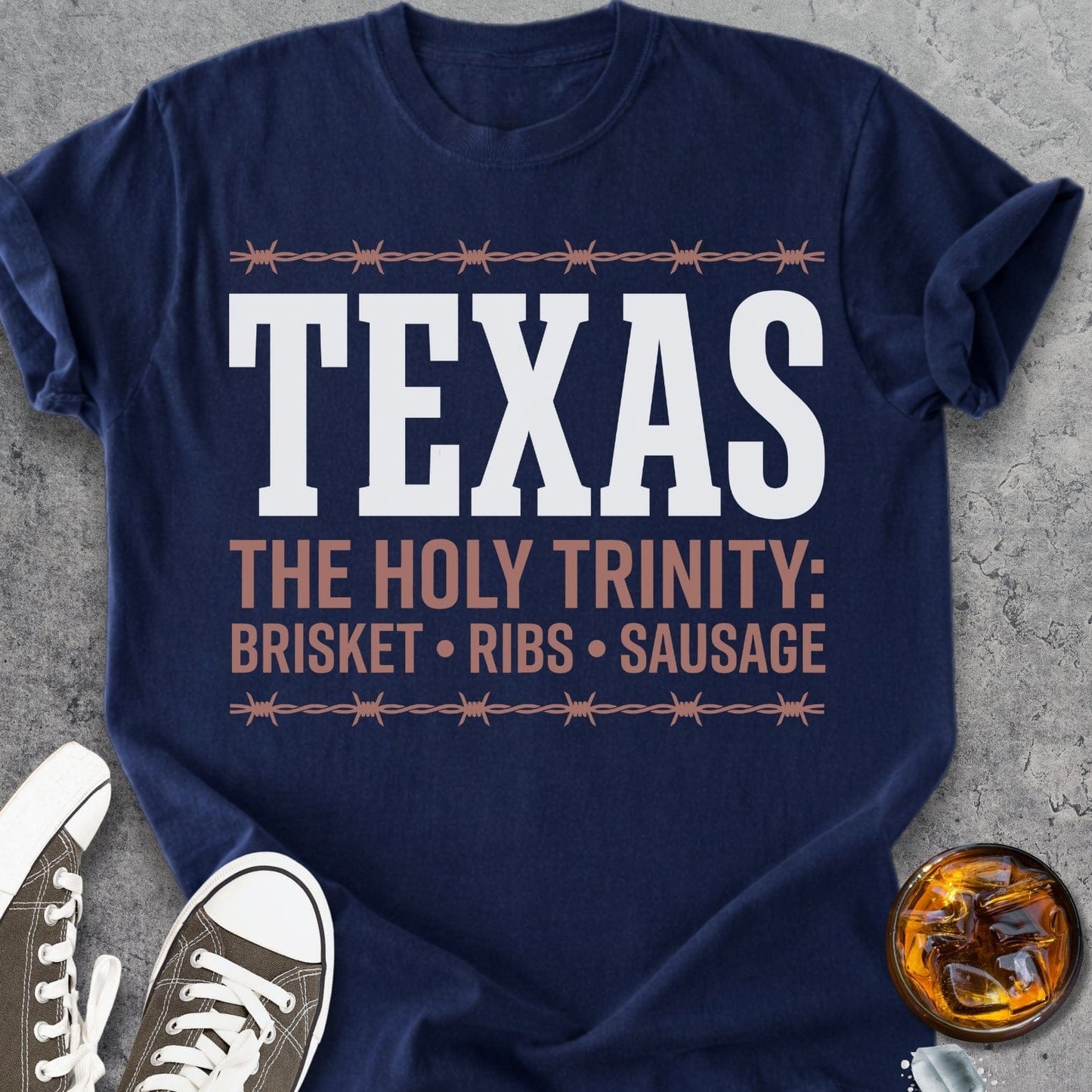 Texas Holy Trinity - Vintage Heavyweight Tee