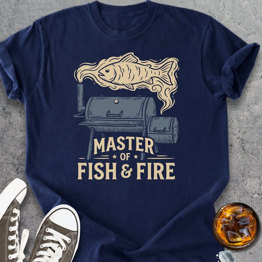 Master Of Fish And Fire - Vintage Heavyweight Tee