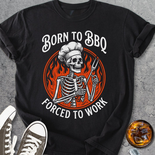 Born To BBQ - Vintage Heavyweight Tee