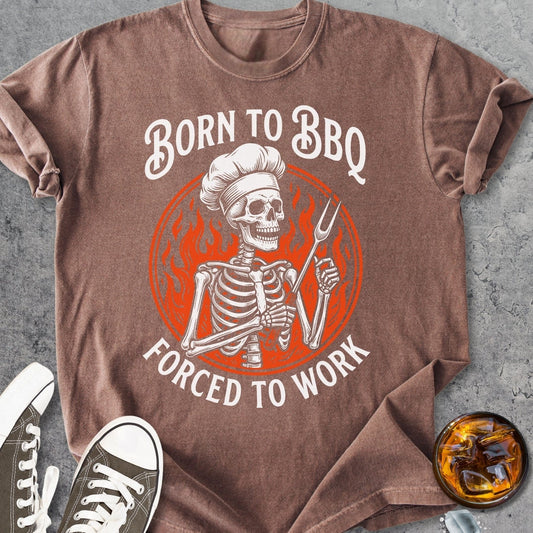 Born To BBQ - Vintage Heavyweight Tee