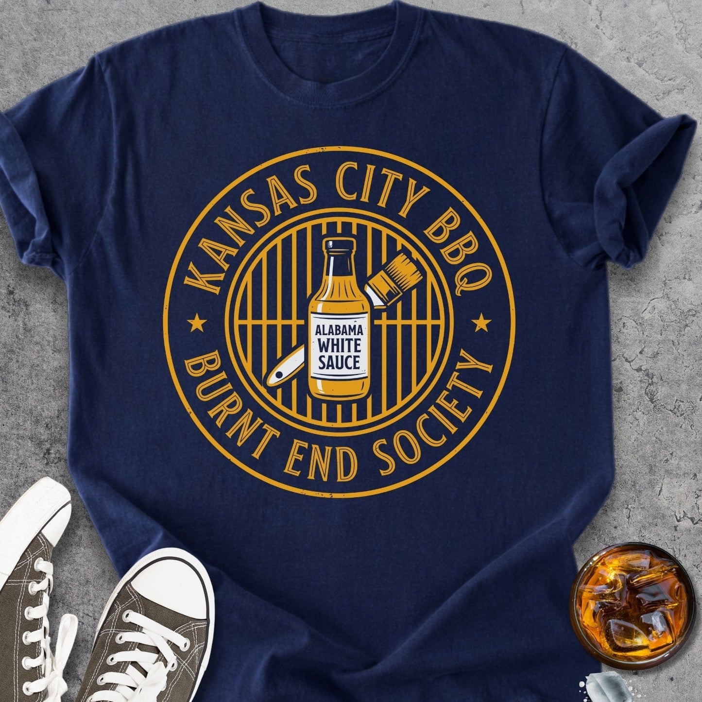 Kansas City BBQ - Vintage Heavyweight Tee