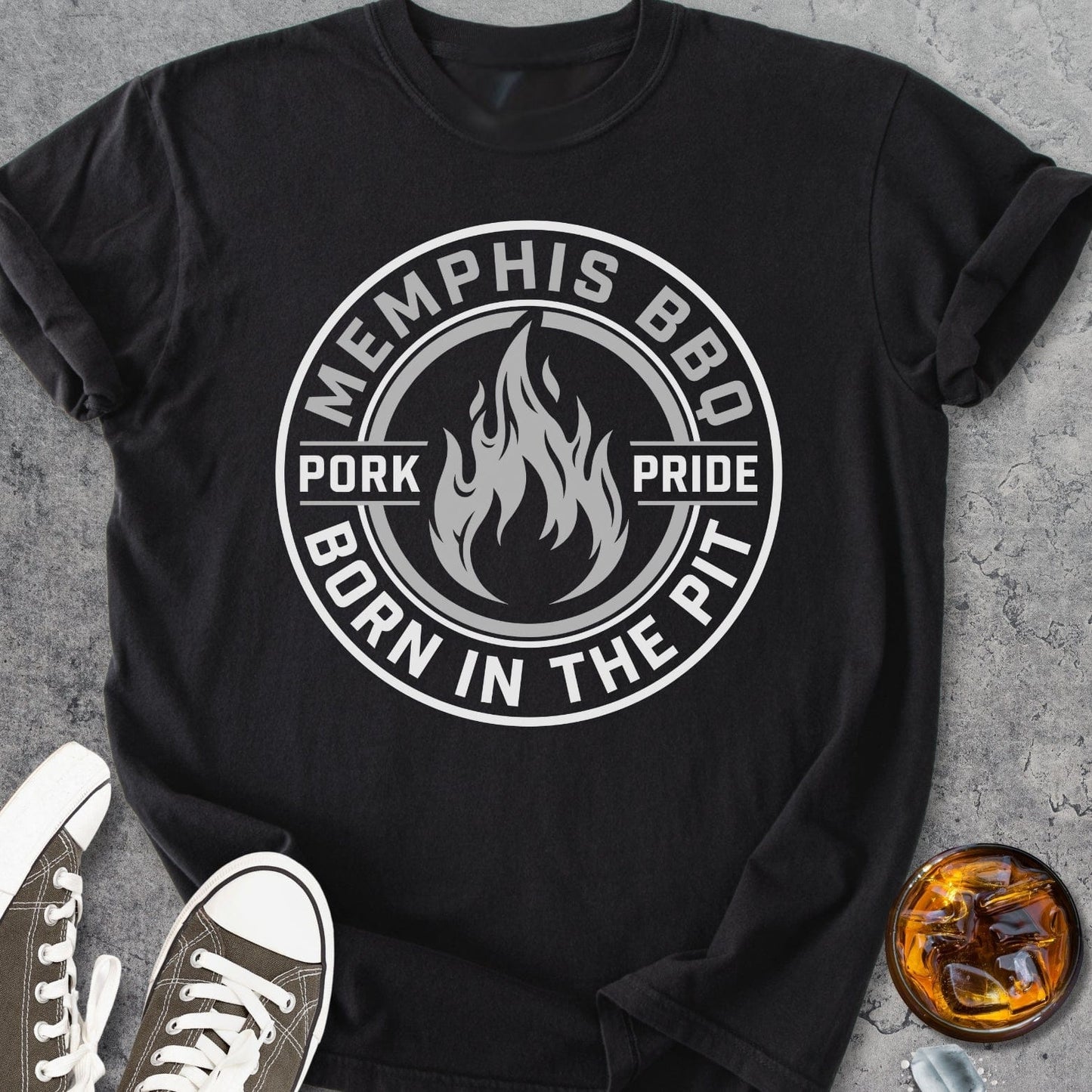 Memphis BBQ - Vintage Heavyweight Tee