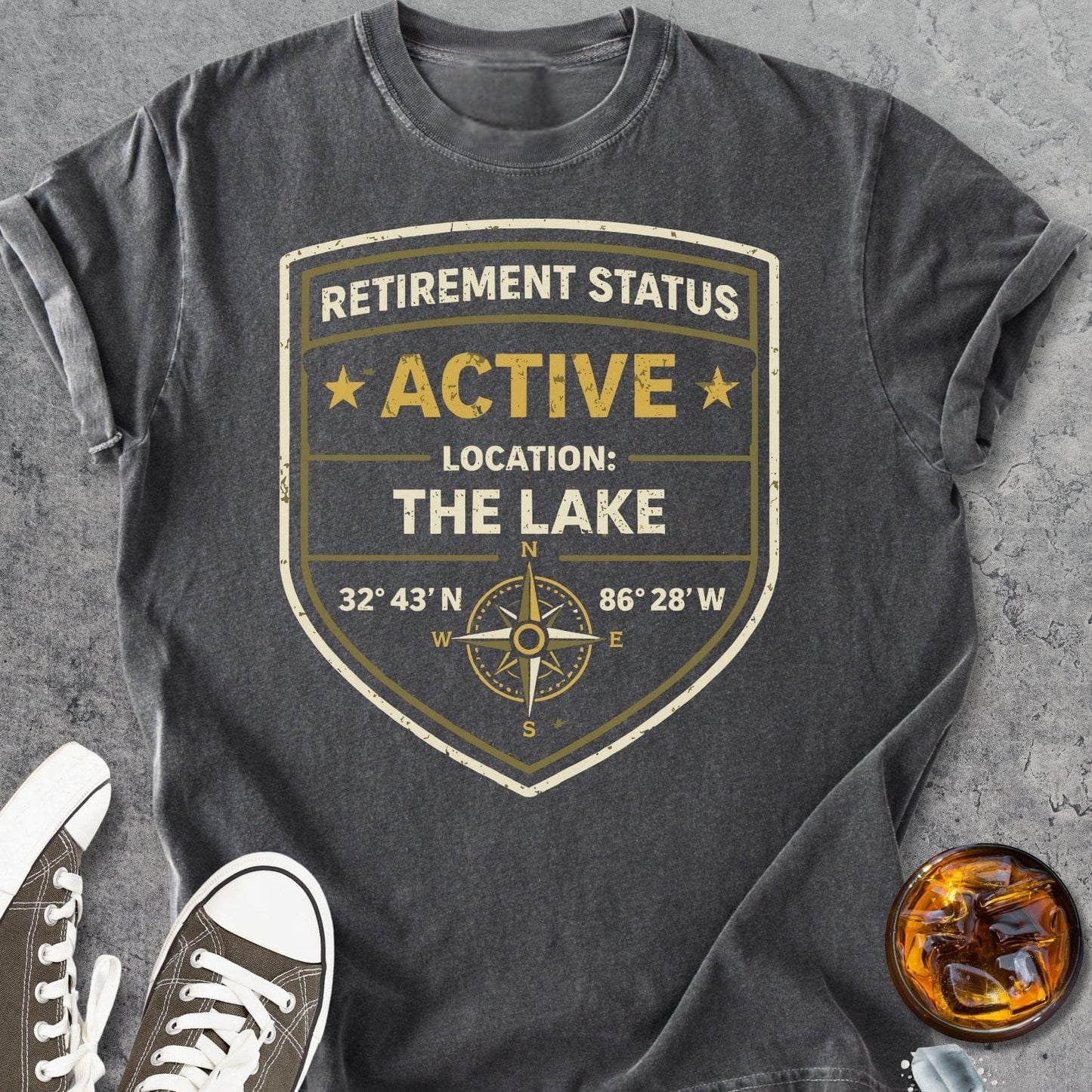 Retirement Status - Vintage Heavyweight Tee