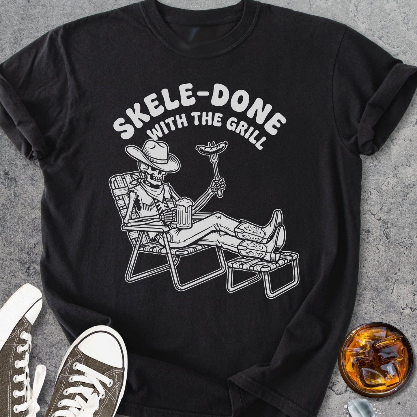 Skele-Done - Vintage Heavyweight Tee