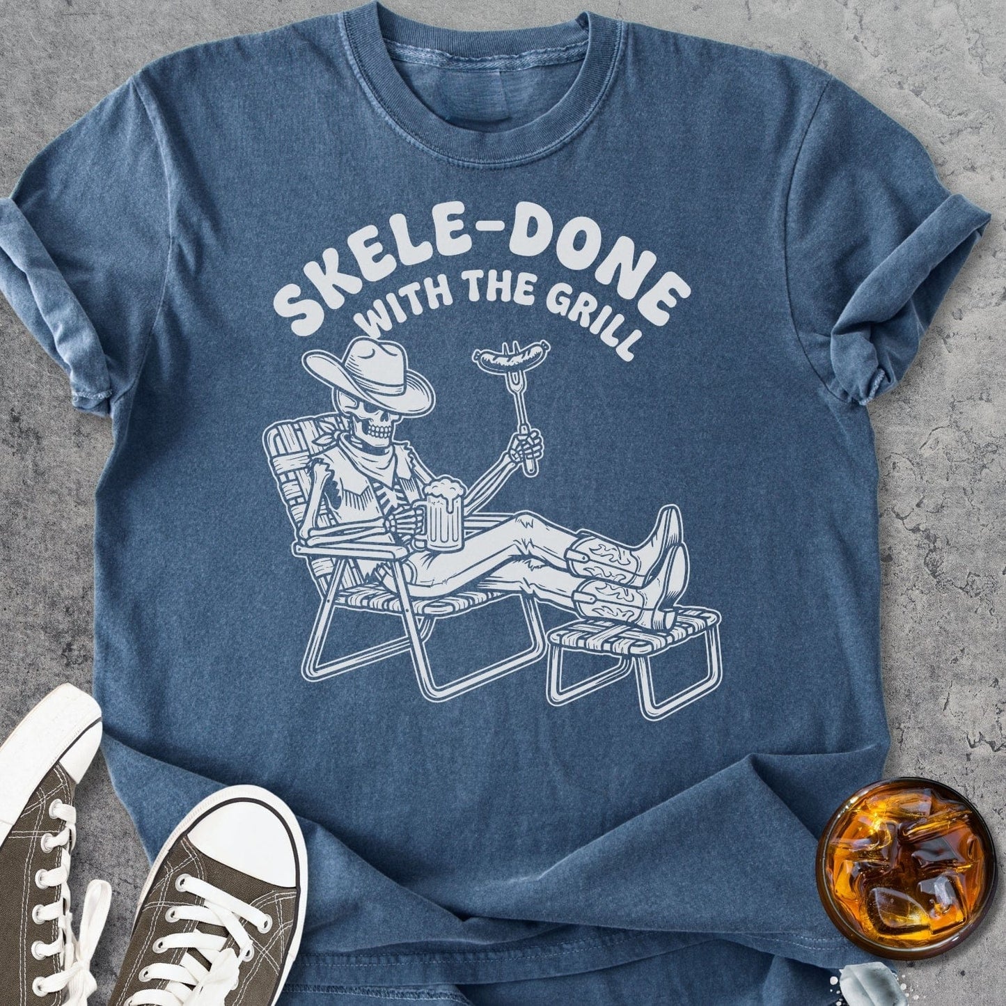 Skele-Done - Vintage Heavyweight Tee
