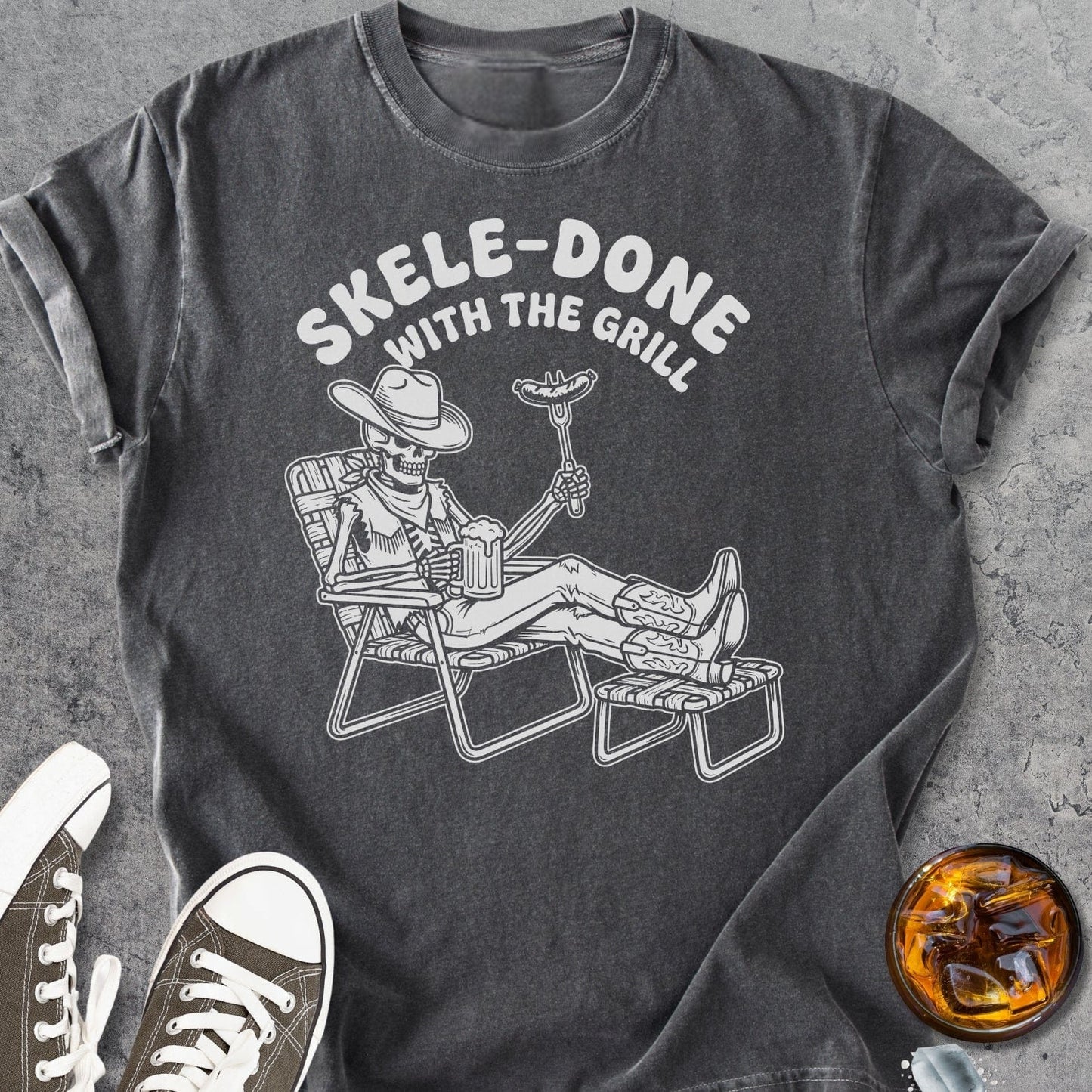 Skele-Done - Vintage Heavyweight Tee