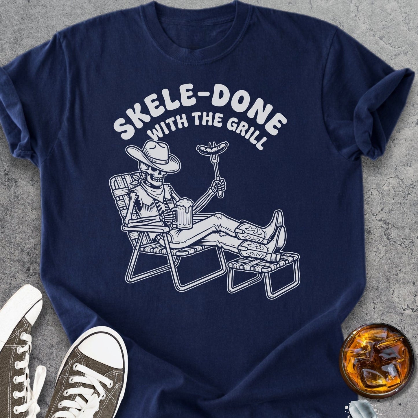 Skele-Done - Vintage Heavyweight Tee