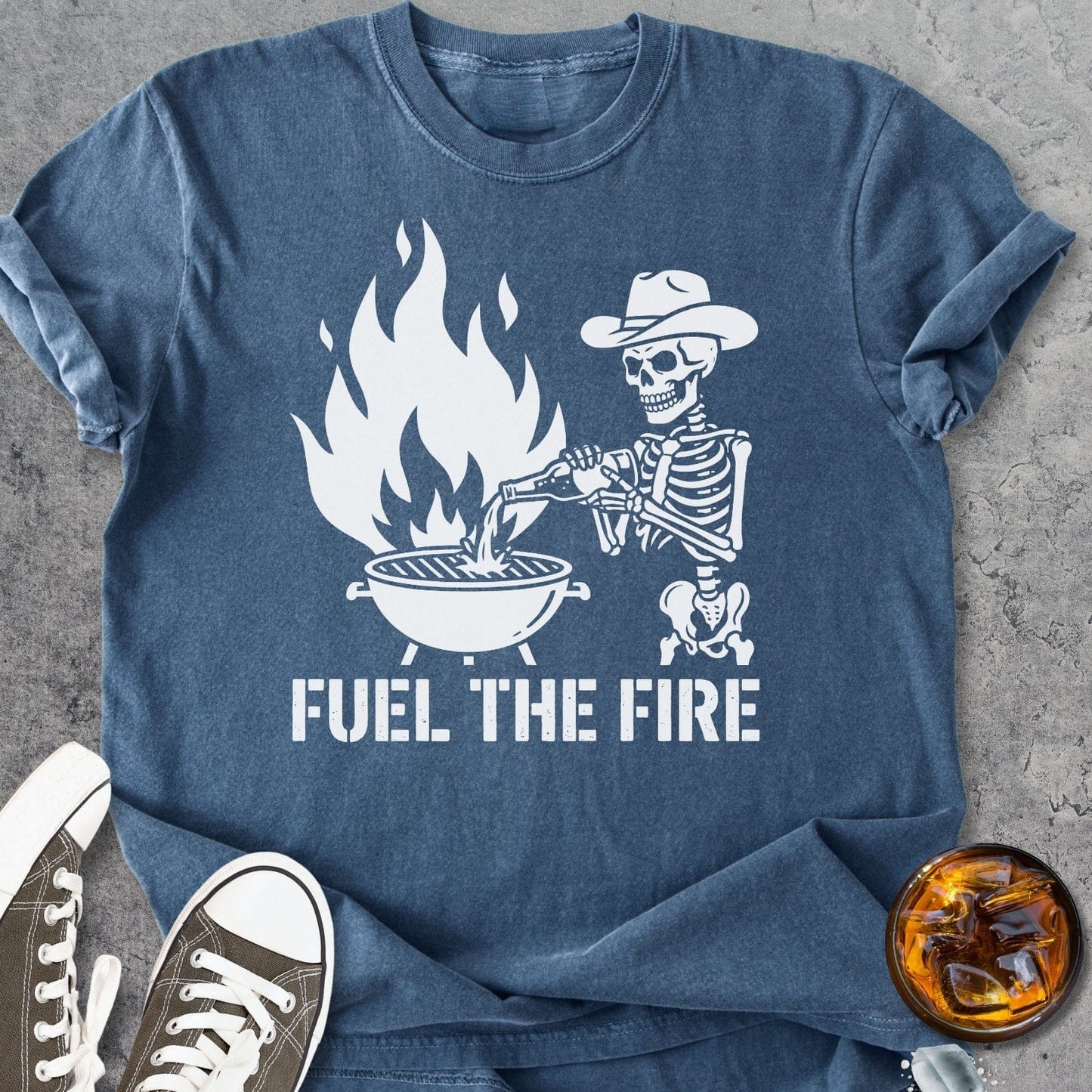 Fuel The Fire - Vintage Heavyweight Tee