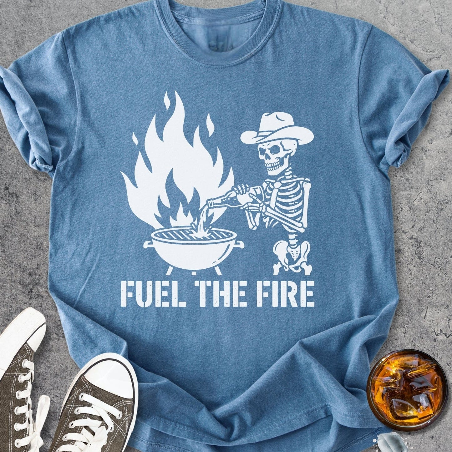 Fuel The Fire - Vintage Heavyweight Tee