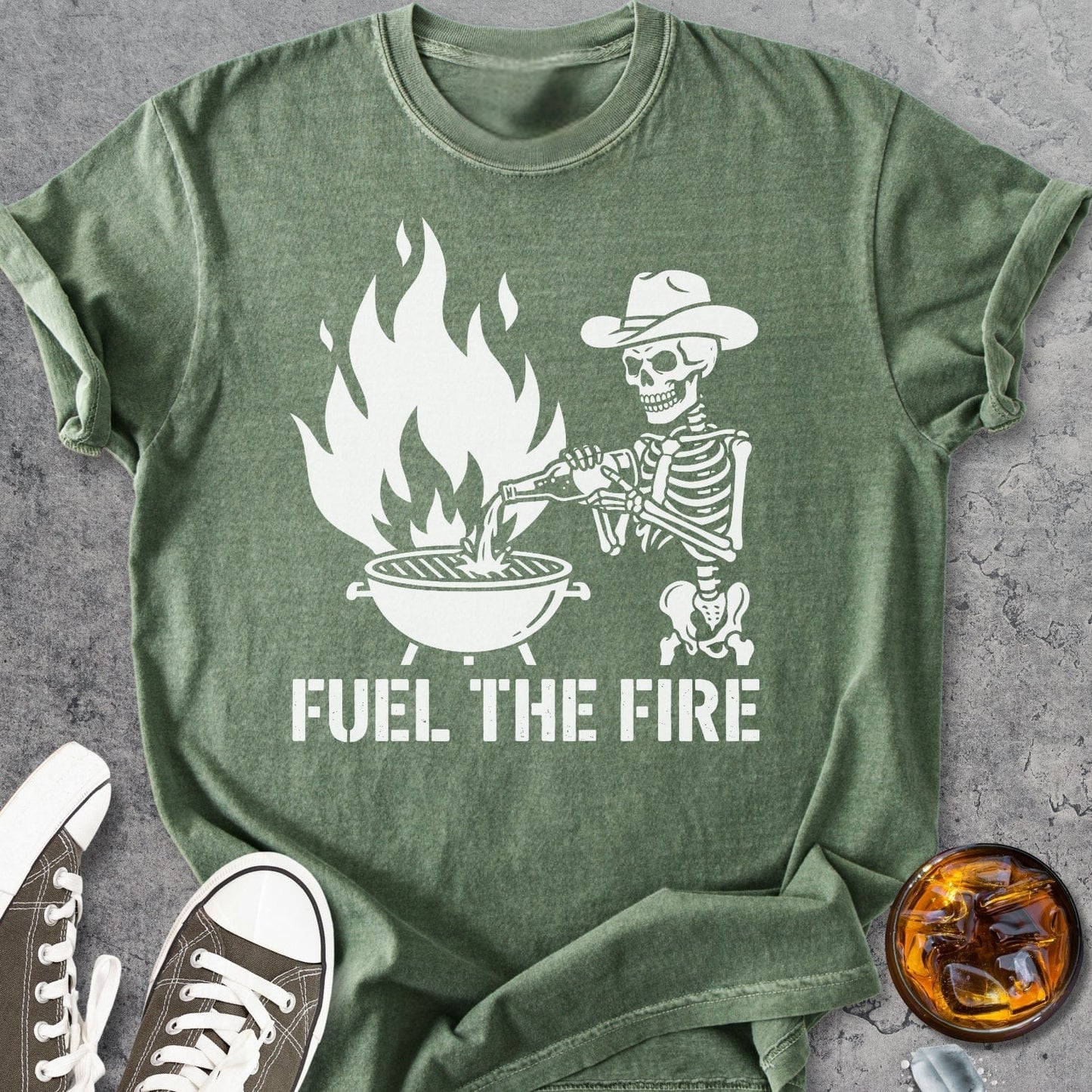 Fuel The Fire - Vintage Heavyweight Tee