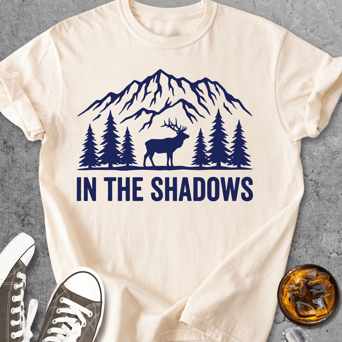 In The Shadows - Vintage Heavyweight Tee