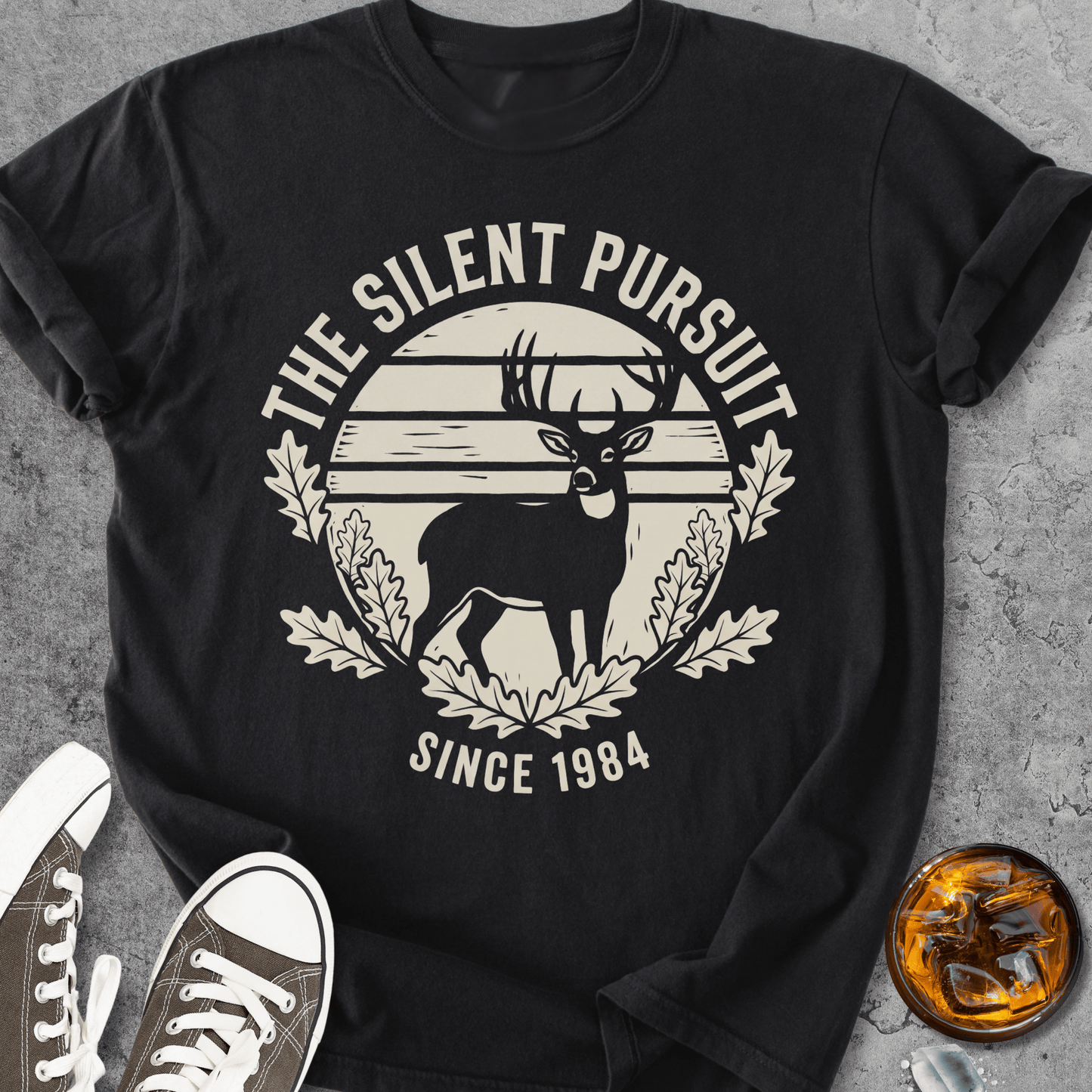 The Silent Pursuit - Vintage Heavyweight Tee