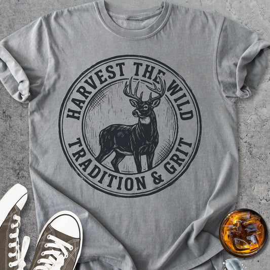 Tradition And Grit - Vintage Heavyweight Tee