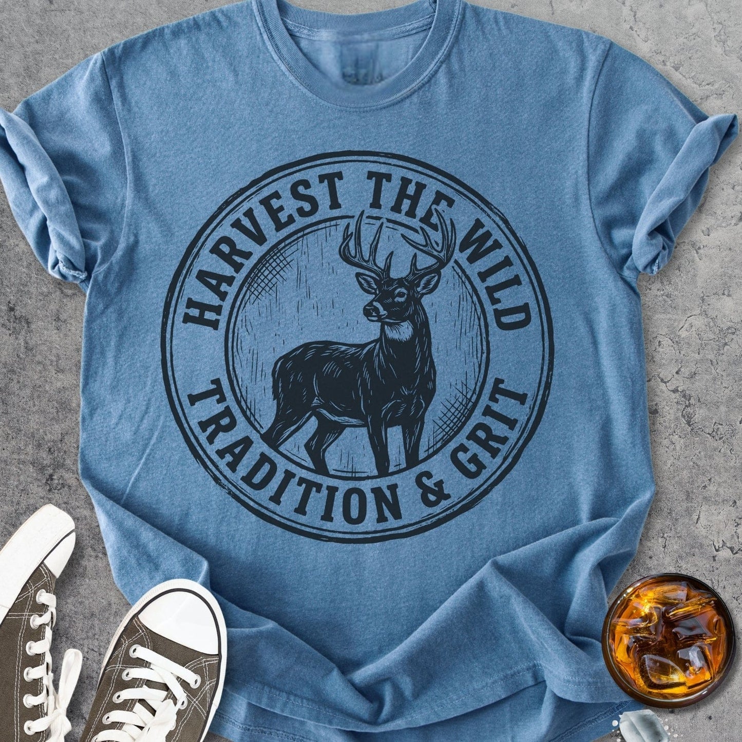 Tradition And Grit - Vintage Heavyweight Tee