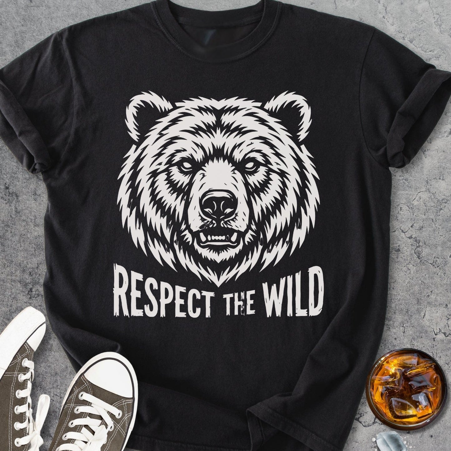 Respect The Wild - Vintage Heavyweight Tee