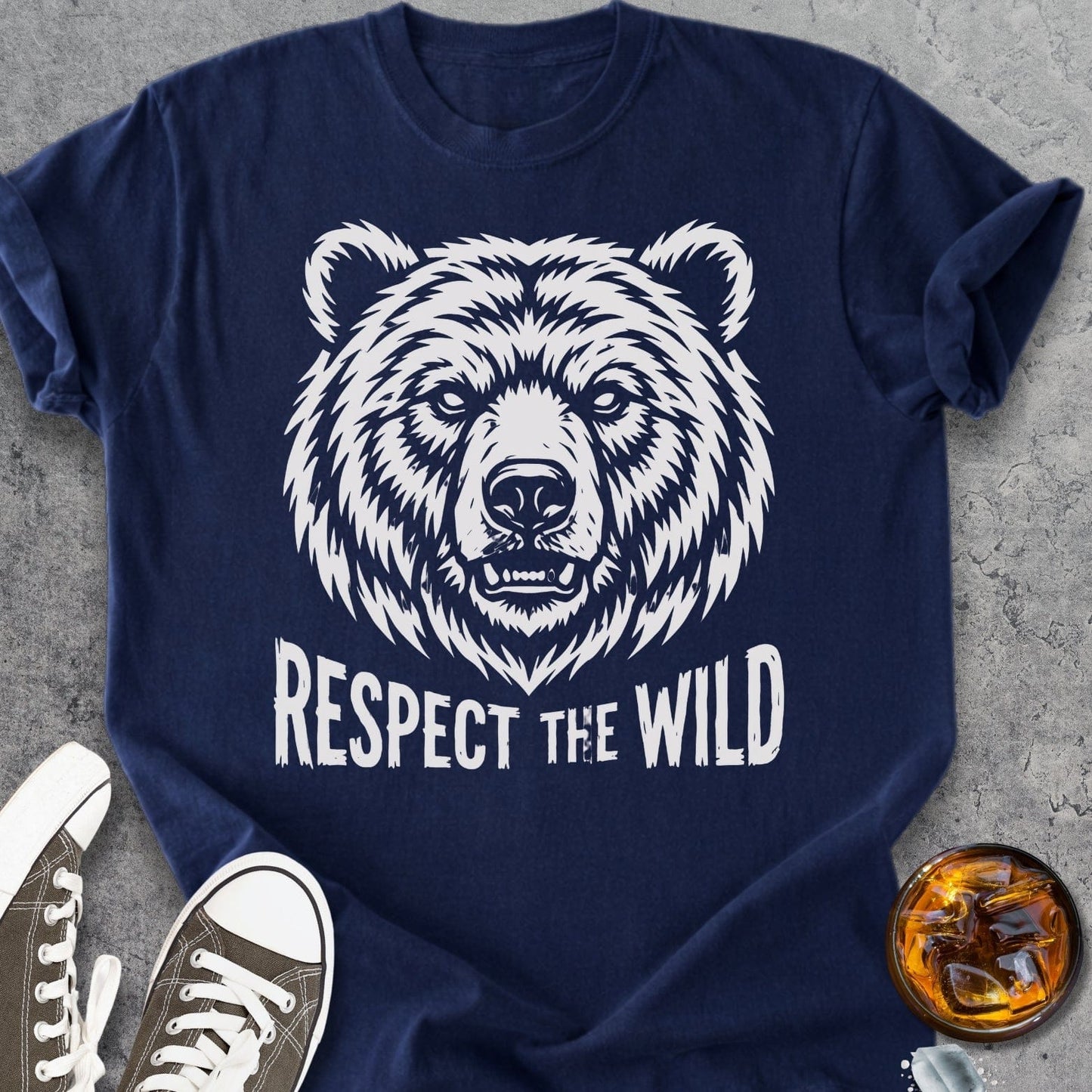 Respect The Wild - Vintage Heavyweight Tee