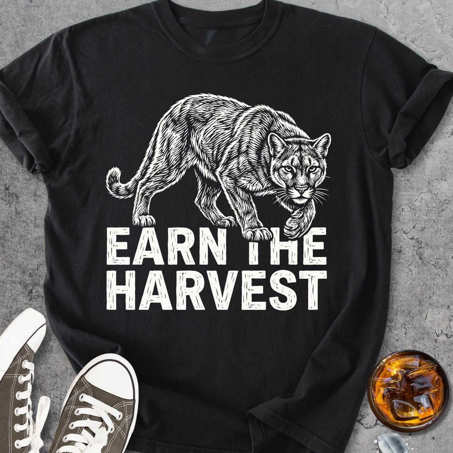 Earn The Harvest - Vintage Heavyweight Tee