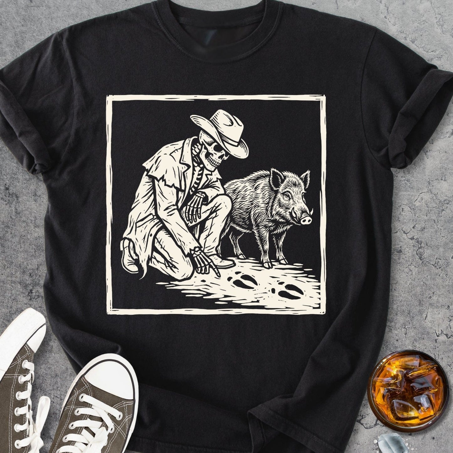 The Old Hunter - Vintage Heavyweight Tee