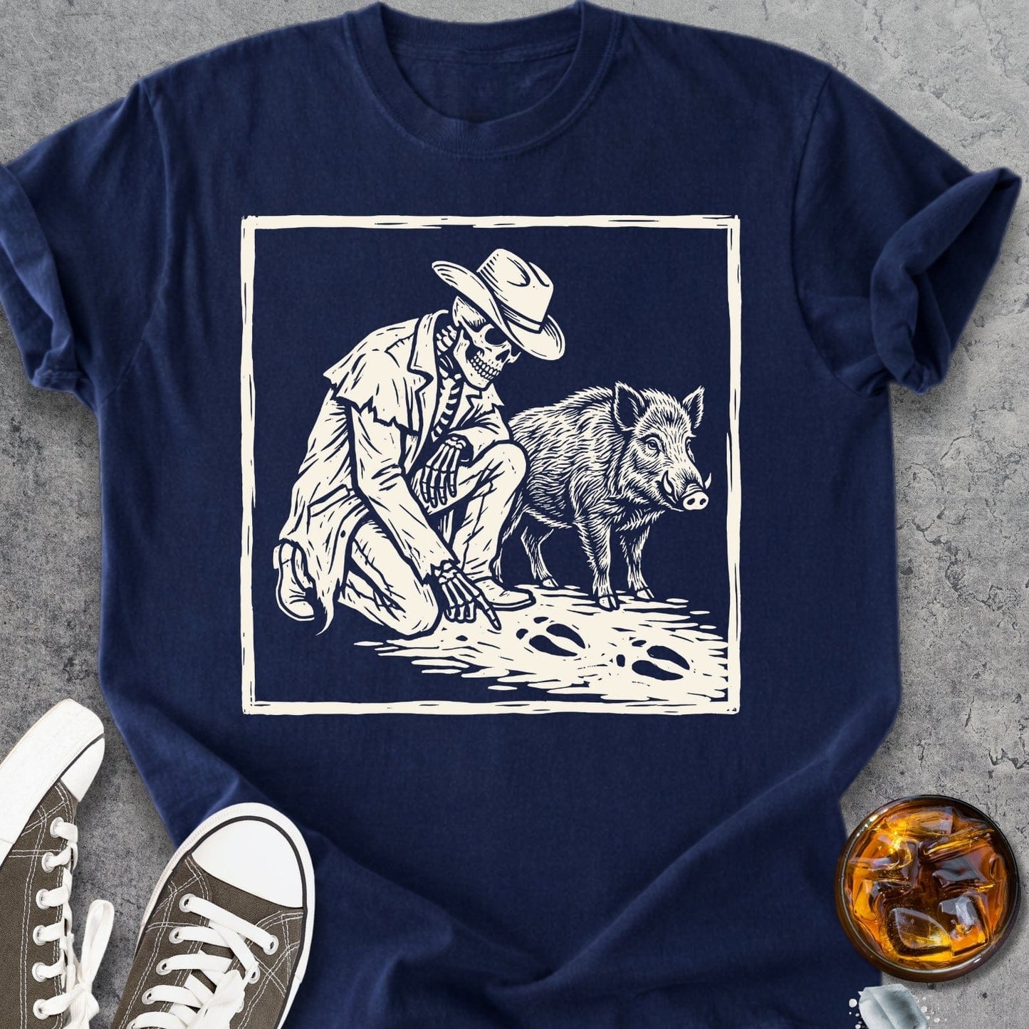 The Old Hunter - Vintage Heavyweight Tee