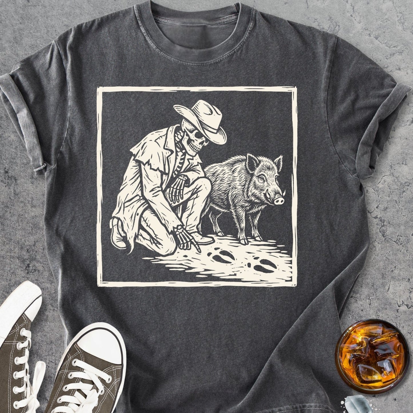 The Old Hunter - Vintage Heavyweight Tee