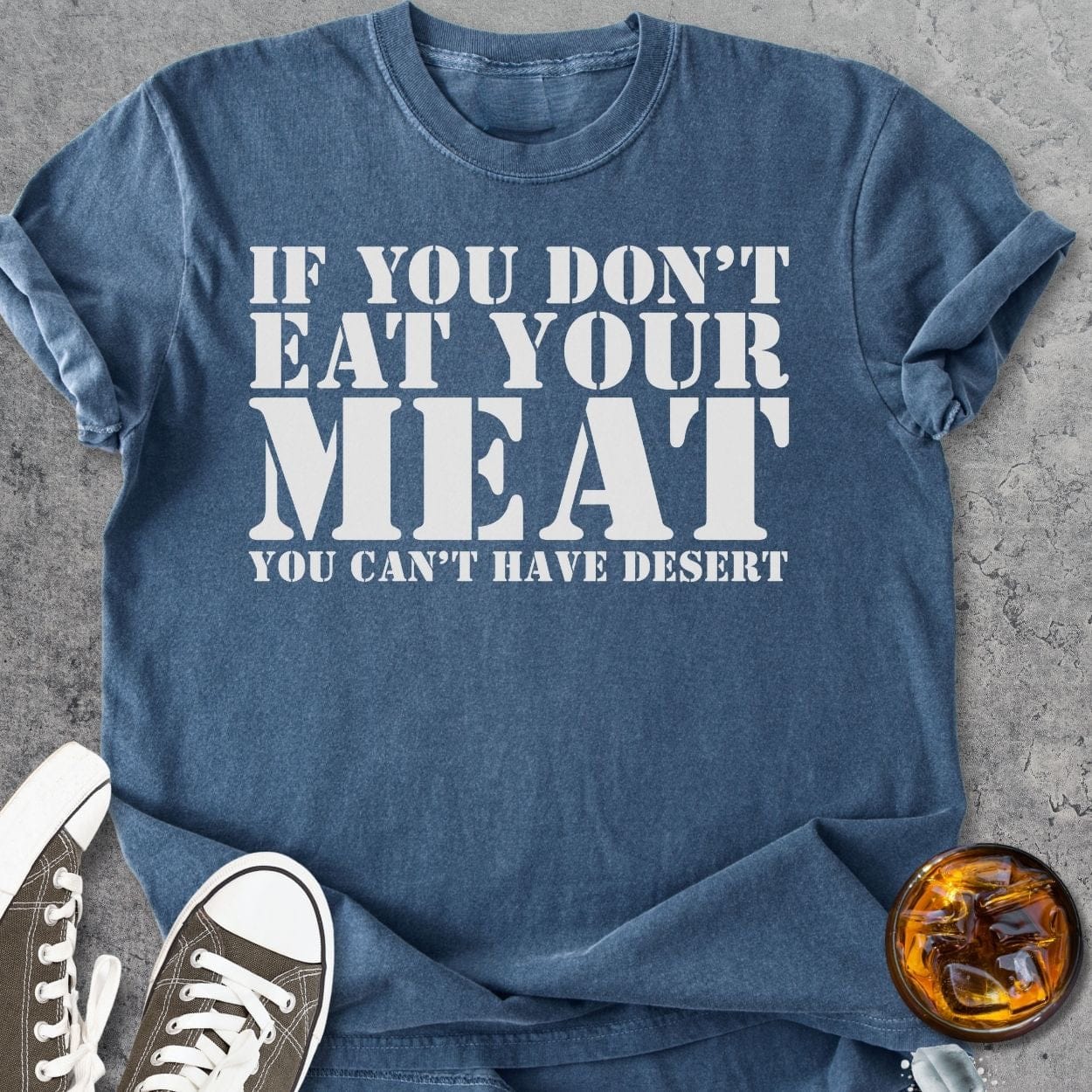 Eat Your Meat - Vintage Heavyweight Tee