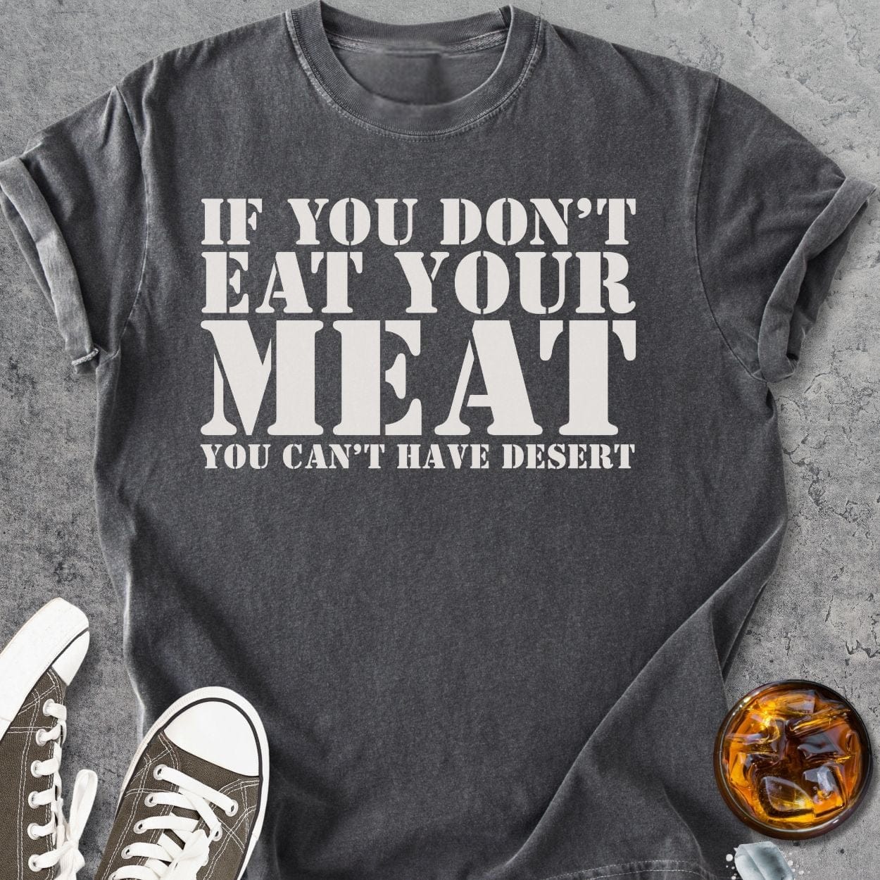 Eat Your Meat - Vintage Heavyweight Tee