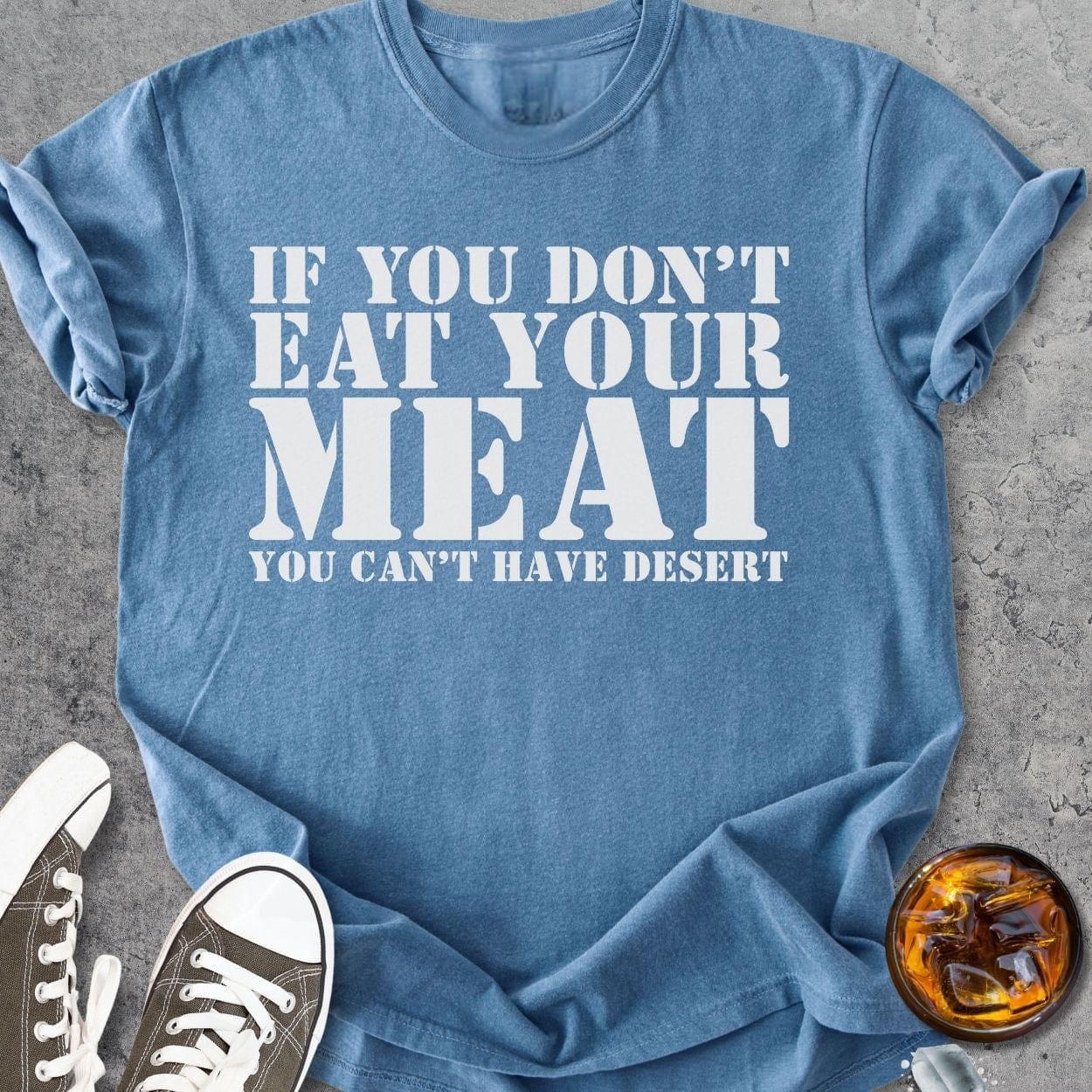 Eat Your Meat - Vintage Heavyweight Tee