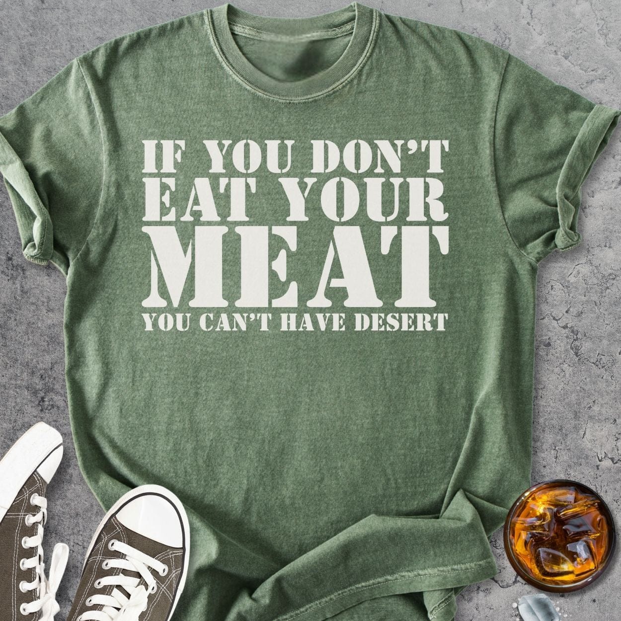 Eat Your Meat - Vintage Heavyweight Tee
