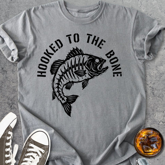 Hooked To The Bone - Vintage Heavyweight Tee