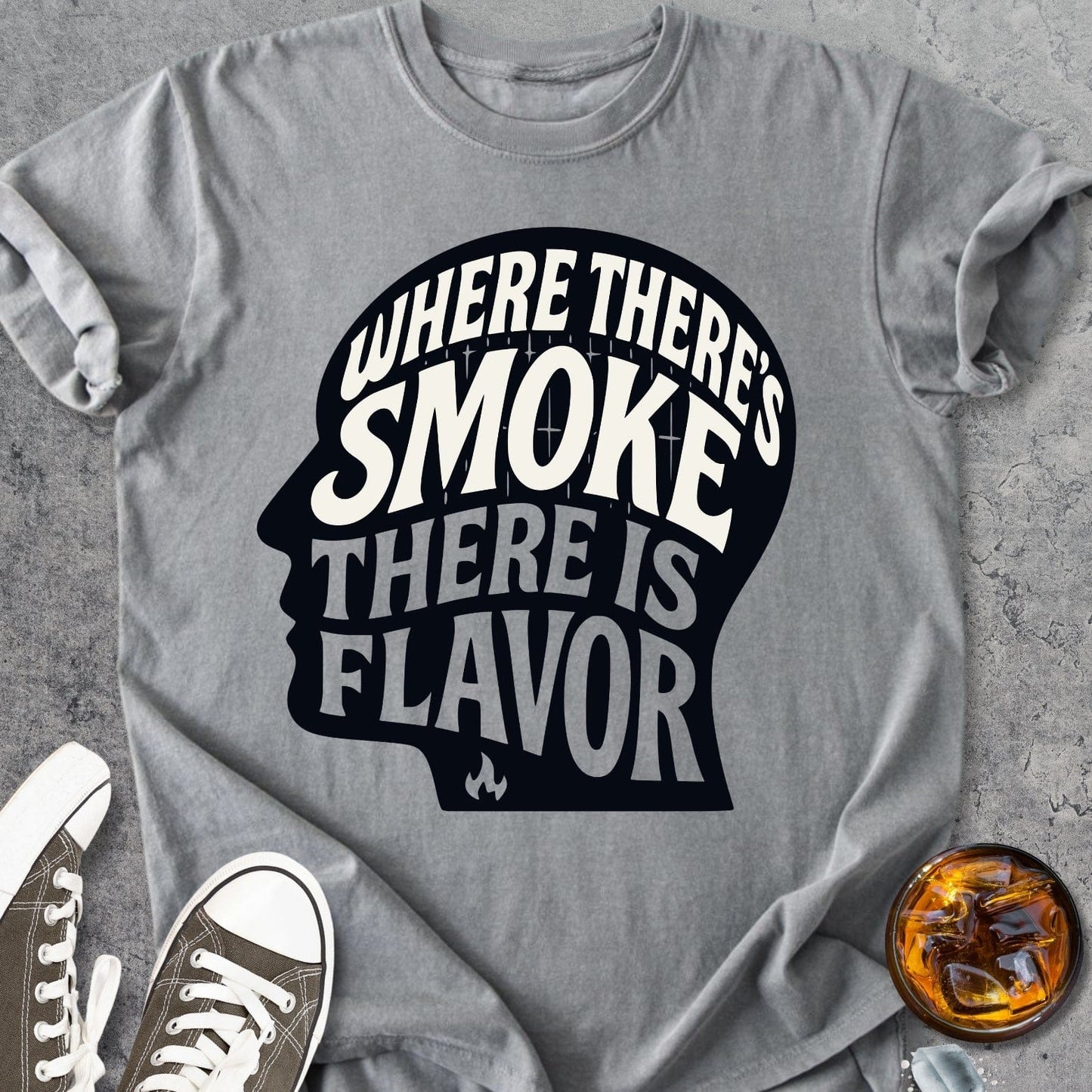 Where There's Smoke - Vintage Heavyweight Tee