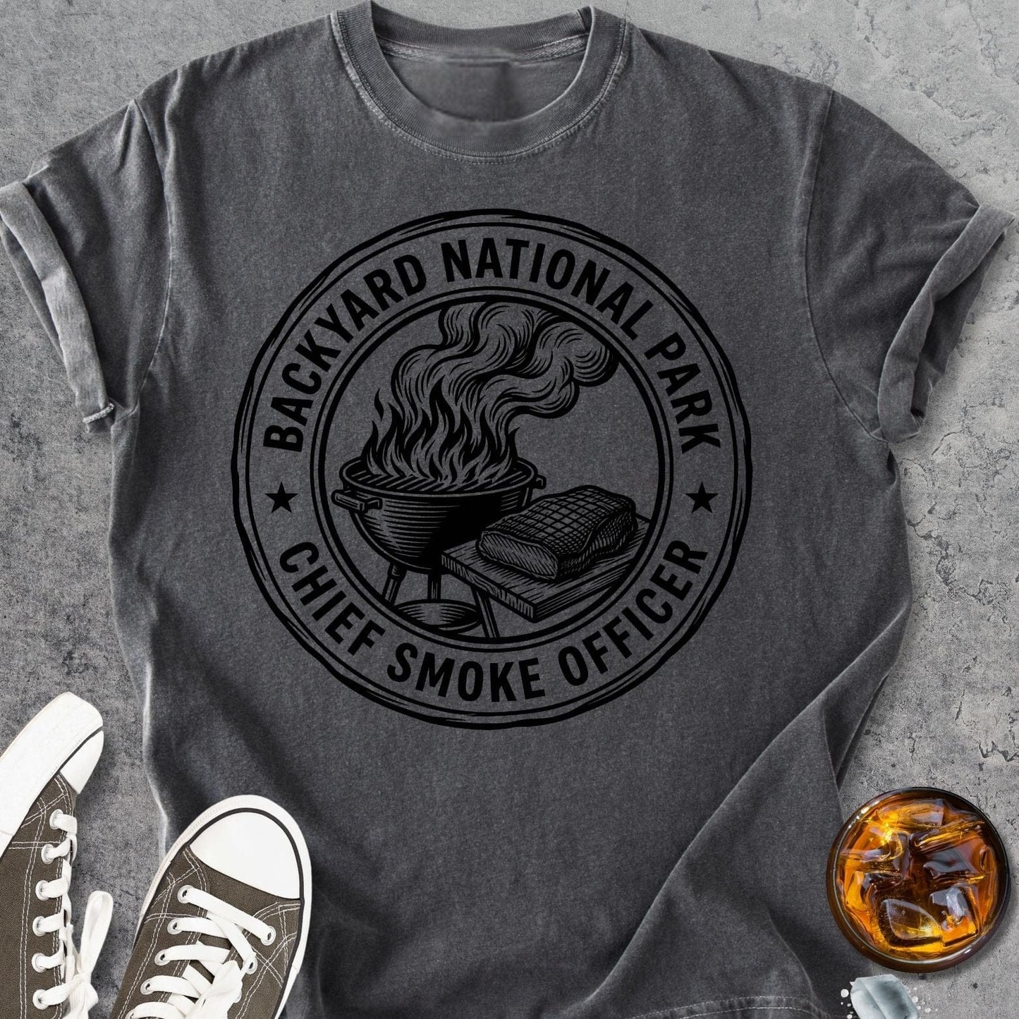 Backyard National Park - Vintage Heavyweight Tee