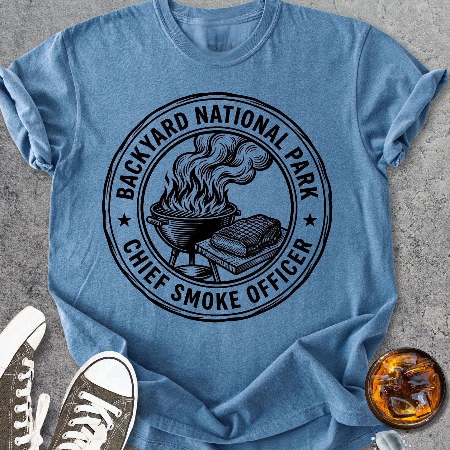 Backyard National Park - Vintage Heavyweight Tee