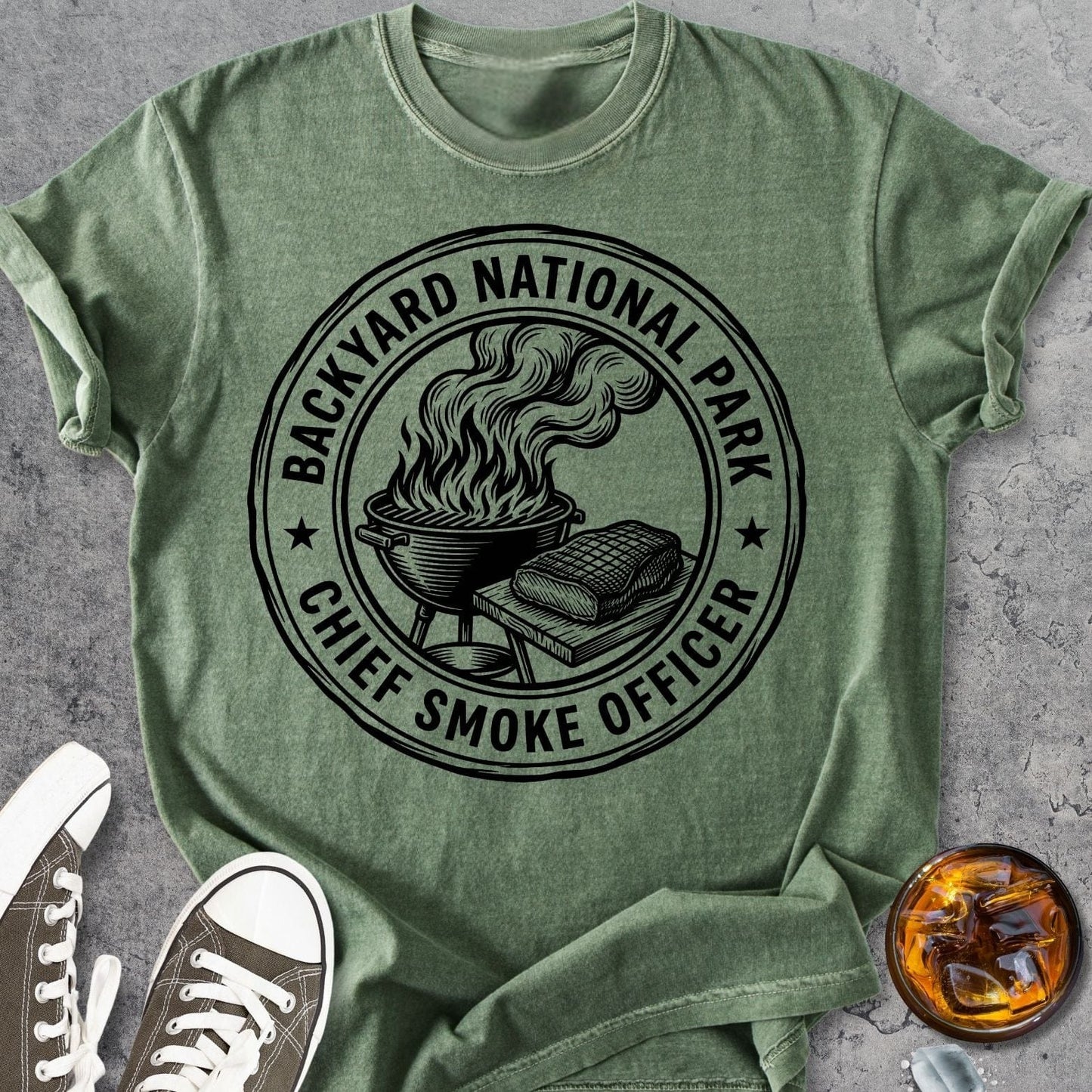 Backyard National Park - Vintage Heavyweight Tee