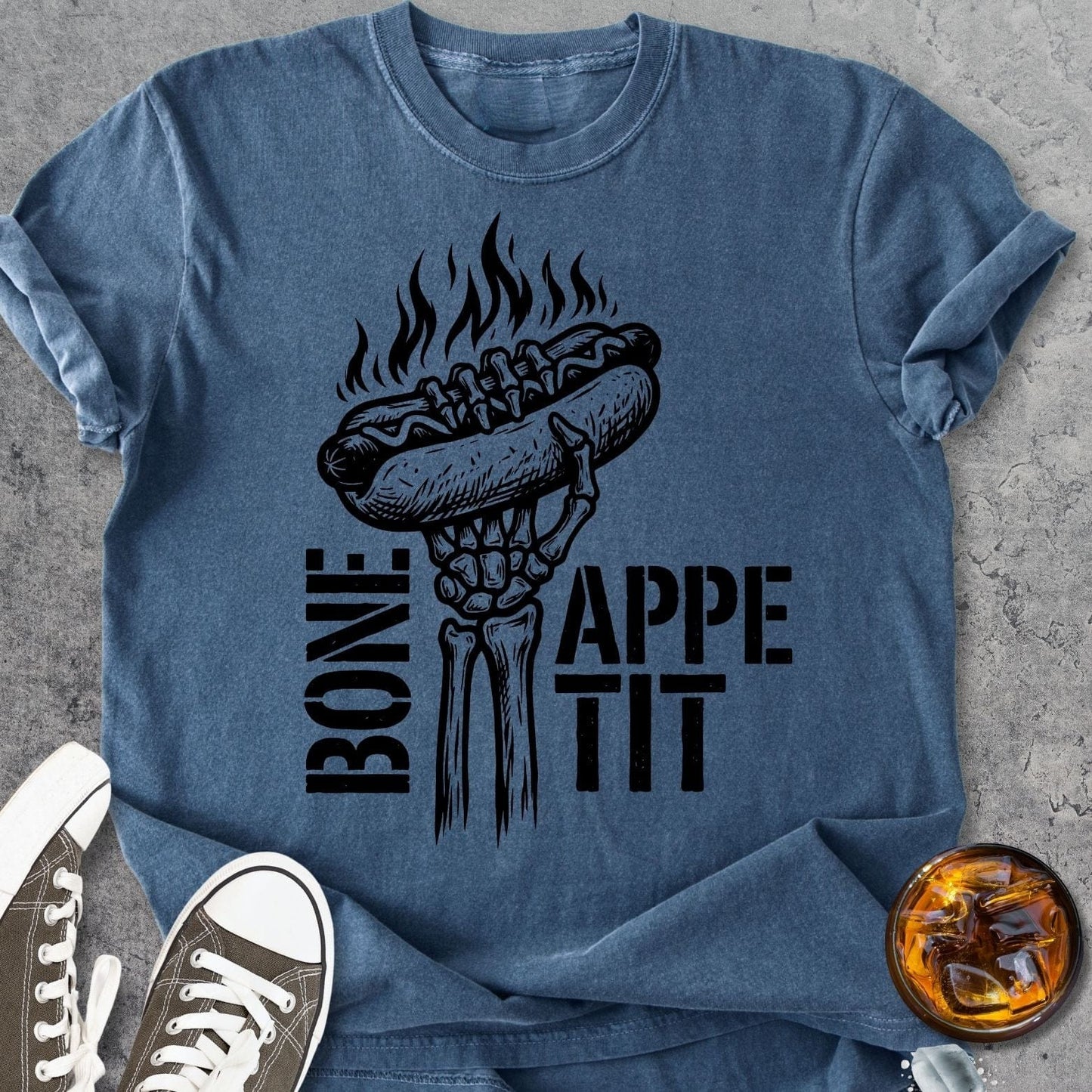 Bone Appetit - Vintage Heavyweight Tee
