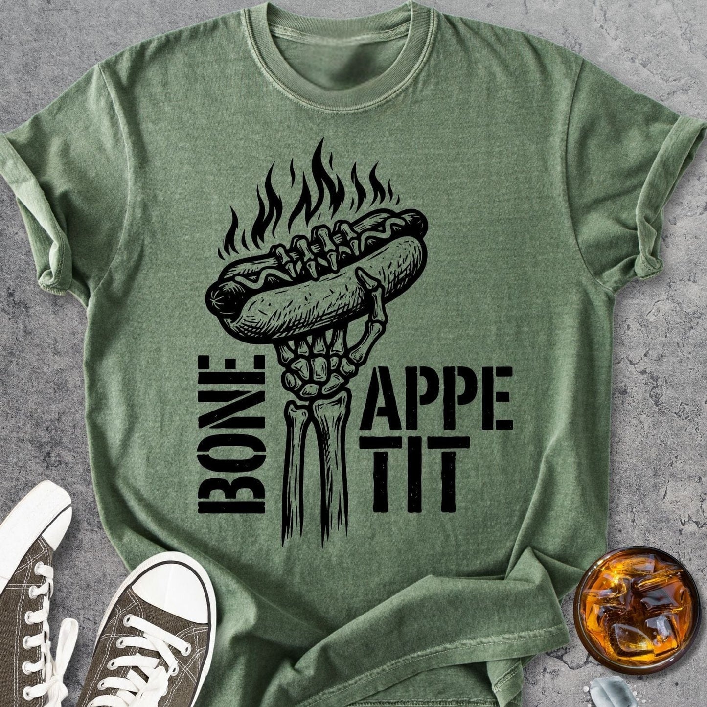 Bone Appetit - Vintage Heavyweight Tee