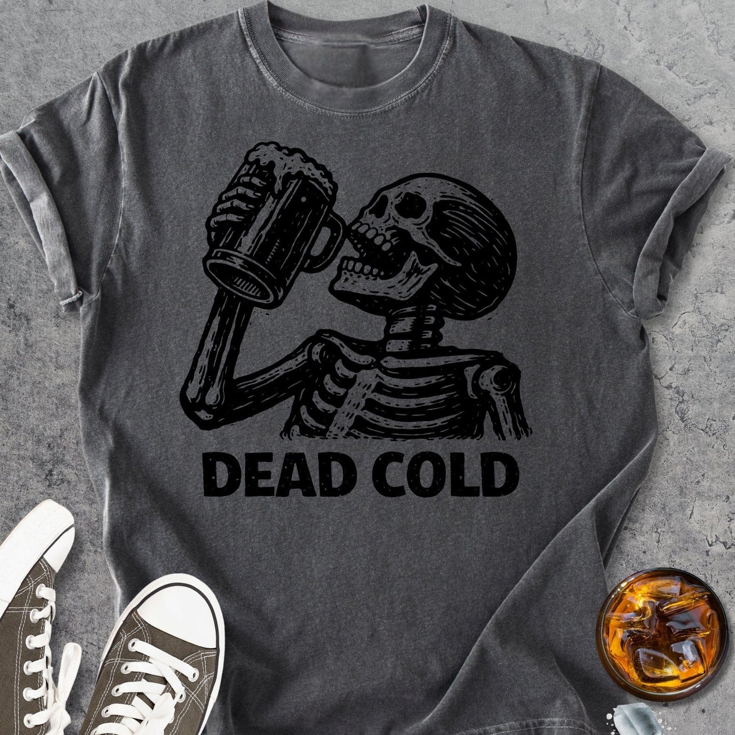 Dead Cold - Vintage Heavyweight Tee