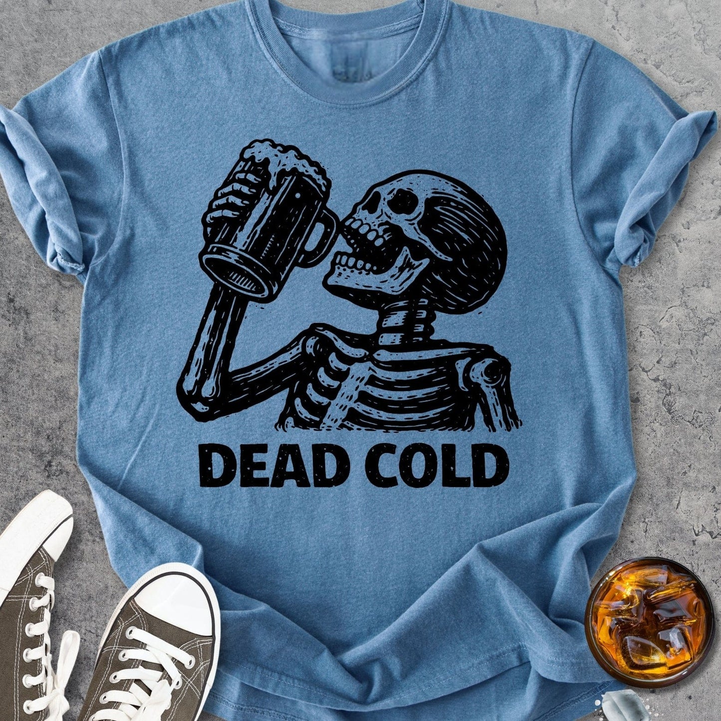 Dead Cold - Vintage Heavyweight Tee
