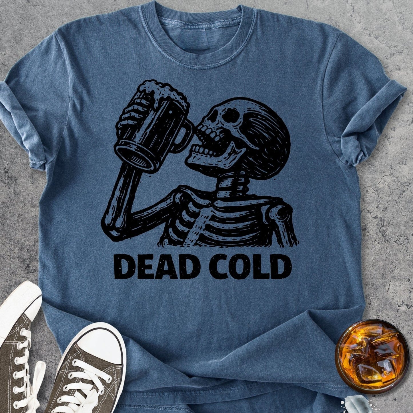Dead Cold - Vintage Heavyweight Tee