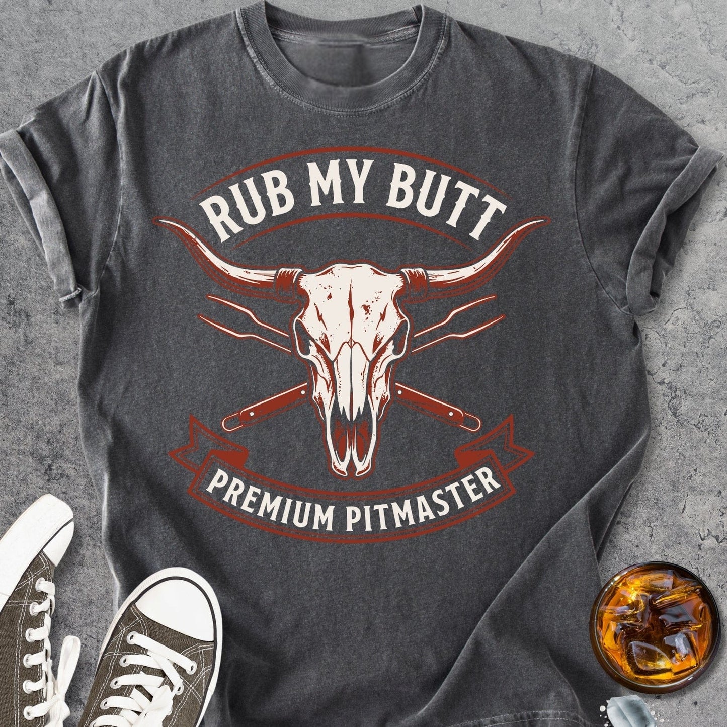 Rub My Butt - Vintage Heavyweight Tee