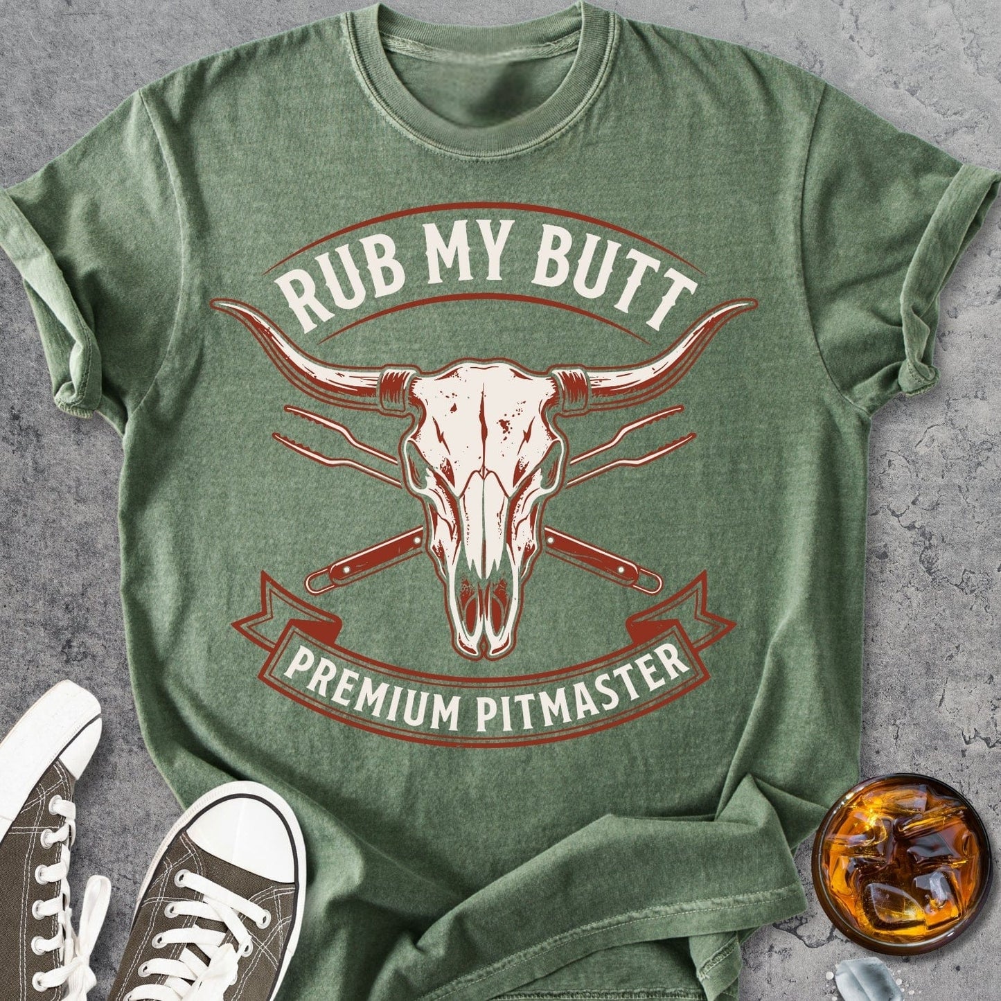 Rub My Butt - Vintage Heavyweight Tee